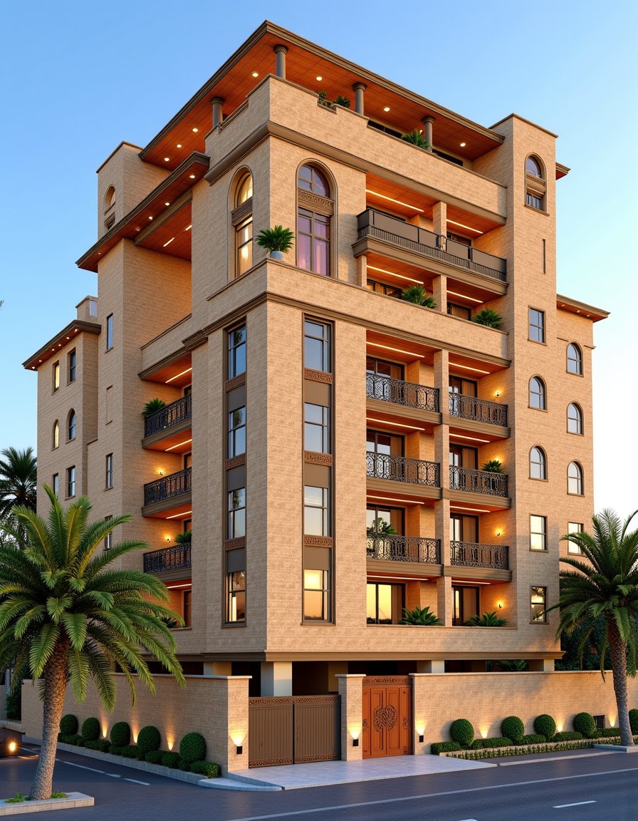 Rajasthani Marble Luxury — Stilt+2 front elevation design